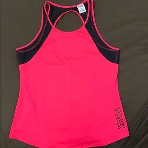 Pink Victoria Secrets workout tank top